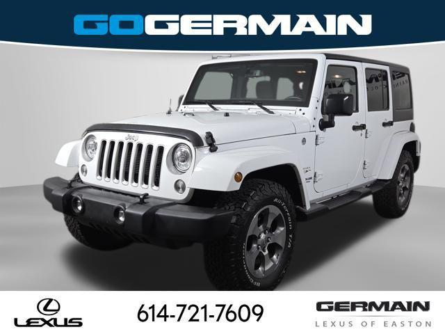 used 2017 Jeep Wrangler Unlimited car, priced at $21,651