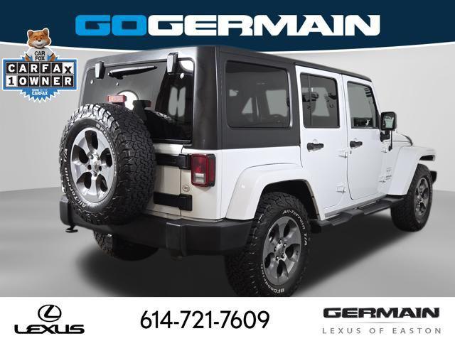 used 2017 Jeep Wrangler Unlimited car, priced at $22,741