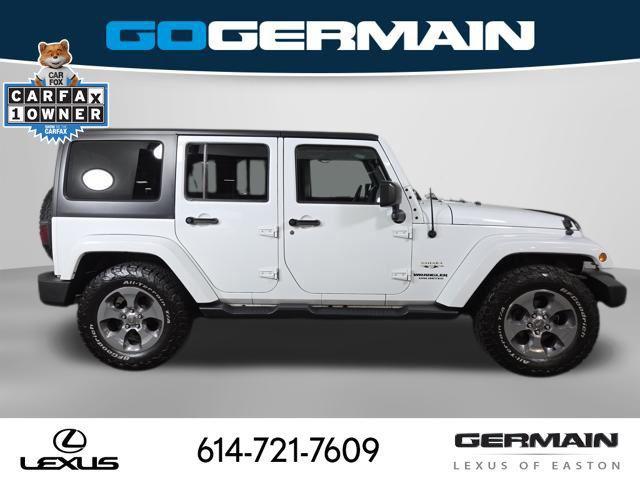 used 2017 Jeep Wrangler Unlimited car, priced at $22,741