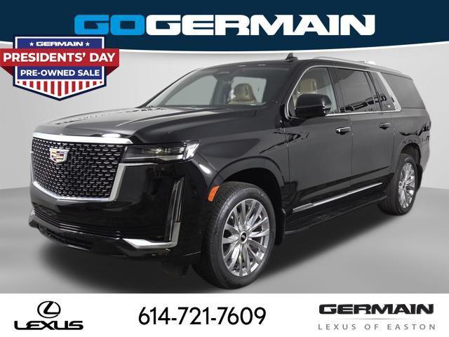 used 2023 Cadillac Escalade ESV car, priced at $74,021