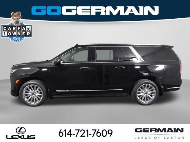 used 2023 Cadillac Escalade ESV car, priced at $74,021