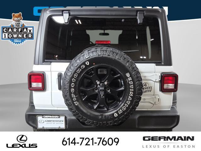 used 2021 Jeep Wrangler car, priced at $24,443