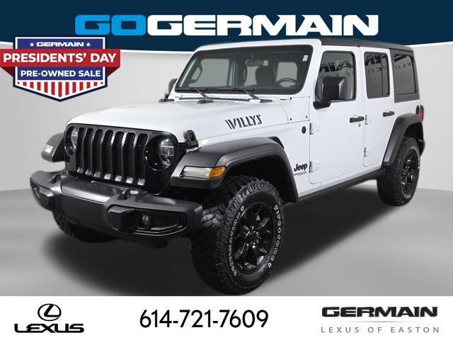 used 2021 Jeep Wrangler car, priced at $24,443