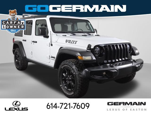 used 2021 Jeep Wrangler car, priced at $24,443