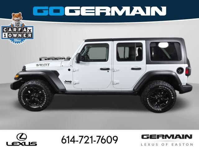 used 2021 Jeep Wrangler car, priced at $24,443