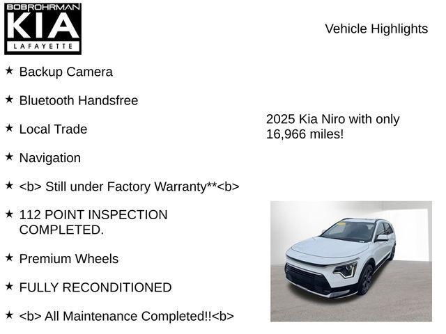 used 2025 Kia Niro car, priced at $26,126