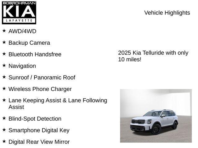 new 2025 Kia Telluride car, priced at $50,812