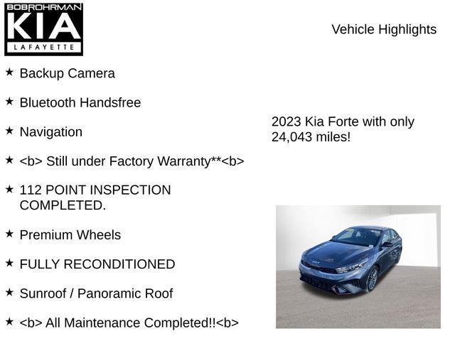 used 2023 Kia Forte car, priced at $20,588