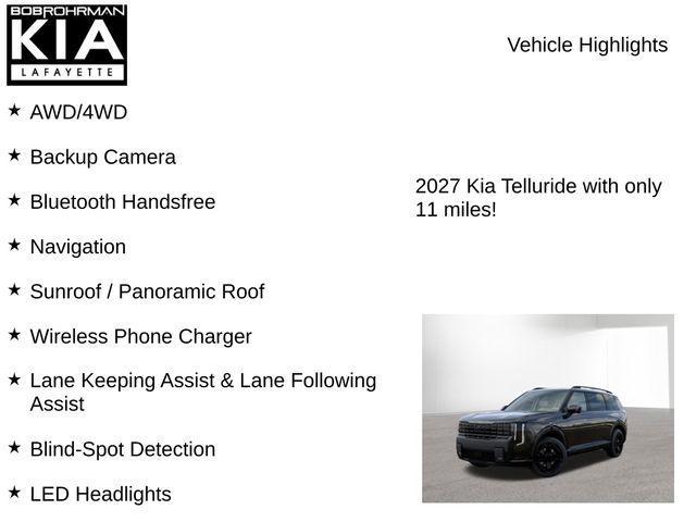 new 2027 Kia Telluride car, priced at $56,322