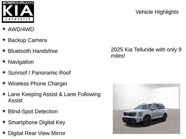 new 2025 Kia Telluride car, priced at $47,475