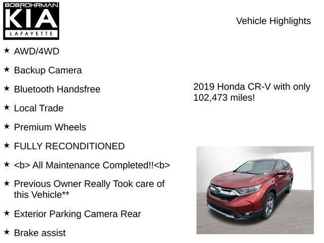 used 2019 Honda CR-V car, priced at $18,673