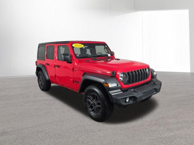 used 2024 Jeep Wrangler car, priced at $29,686