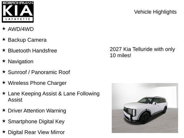 new 2027 Kia Telluride car, priced at $57,125