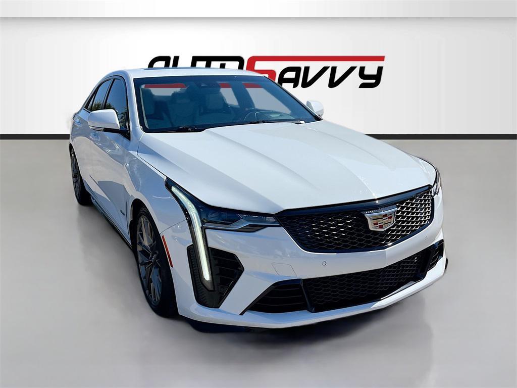 used 2023 Cadillac CT4-V car, priced at $47,200