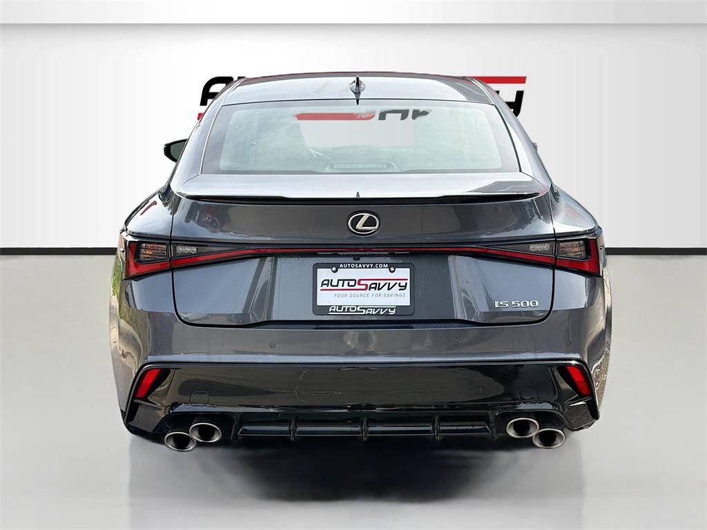 used 2023 Lexus IS 500 car, priced at $53,400