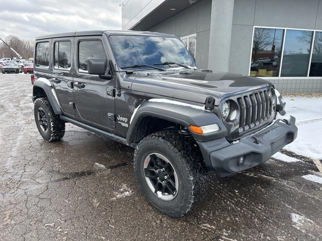 used 2018 Jeep Wrangler Unlimited car, priced at $20,688
