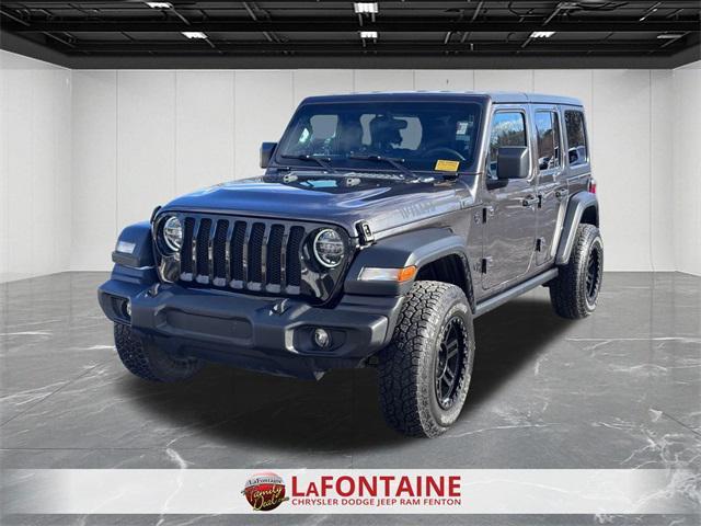 used 2020 Jeep Wrangler Unlimited car, priced at $23,755
