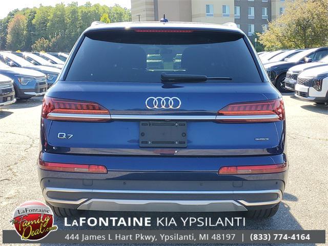 used 2021 Audi Q7 car, priced at $23,388