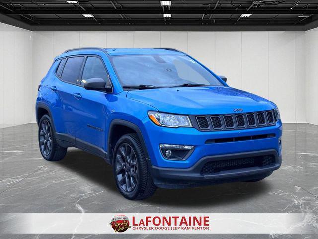 used 2021 Jeep Compass car, priced at $18,910