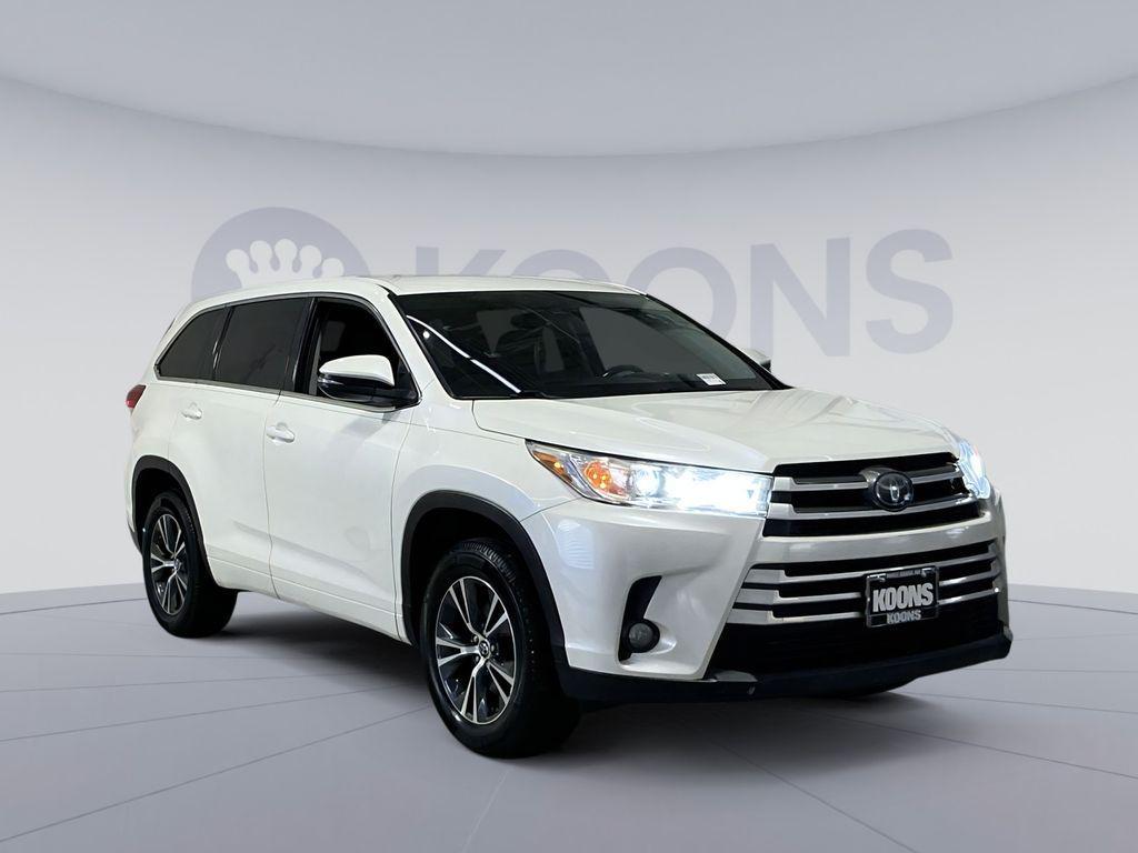 used 2018 Toyota Highlander car, priced at $17,000