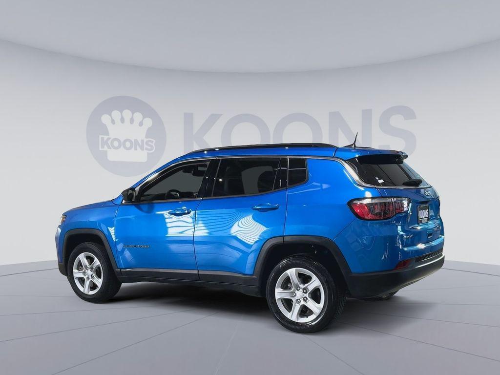 used 2023 Jeep Compass car, priced at $21,000