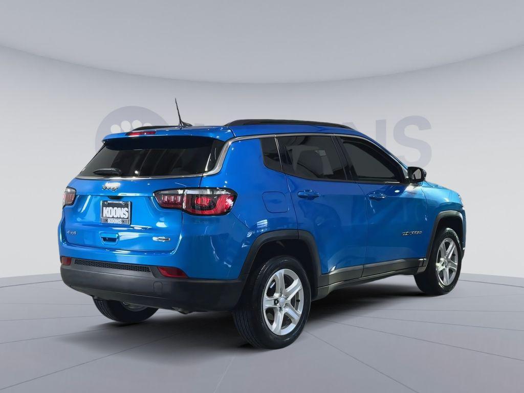 used 2023 Jeep Compass car, priced at $21,000
