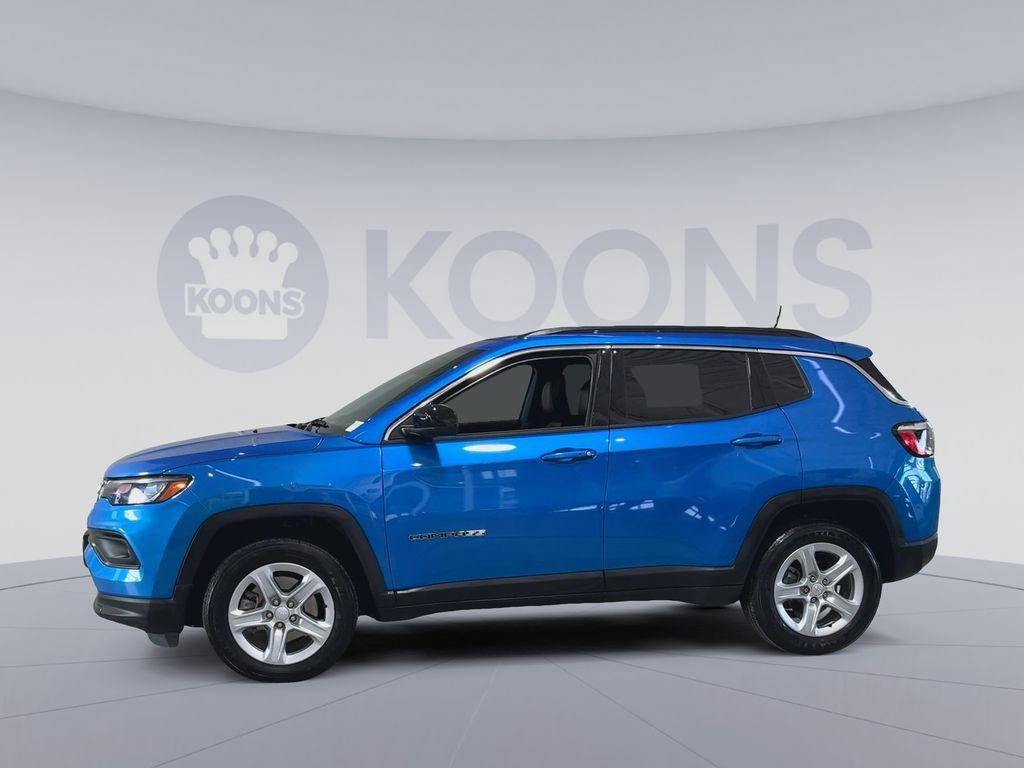 used 2023 Jeep Compass car, priced at $21,000