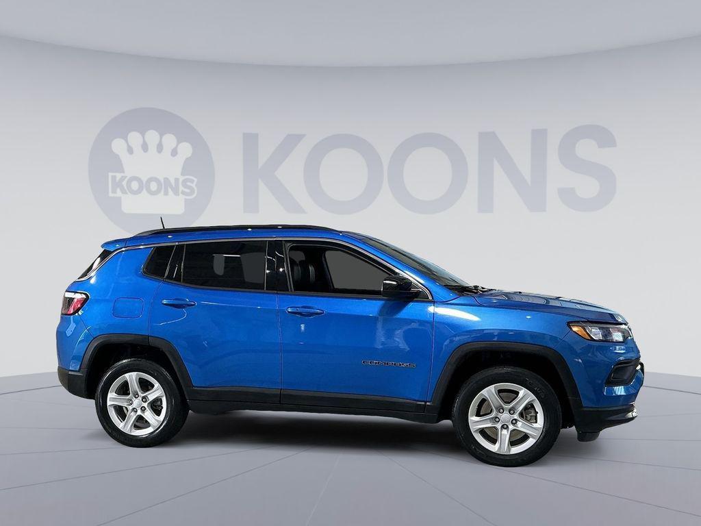 used 2023 Jeep Compass car, priced at $21,000