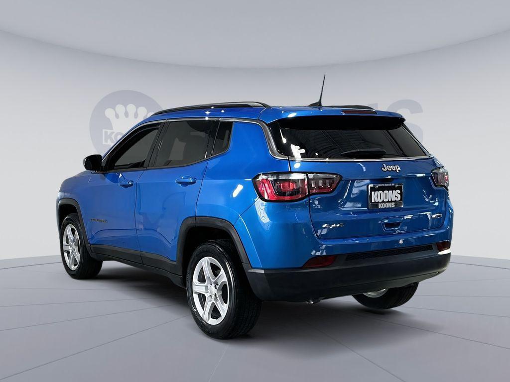 used 2023 Jeep Compass car, priced at $21,000