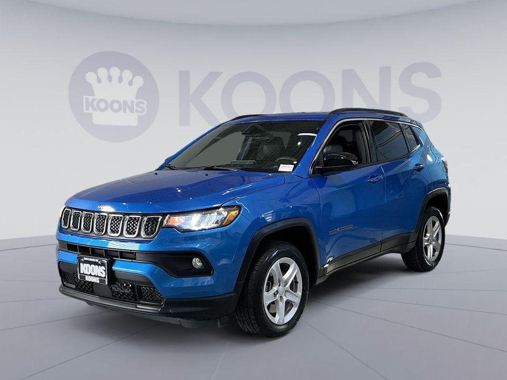 used 2023 Jeep Compass car, priced at $21,000