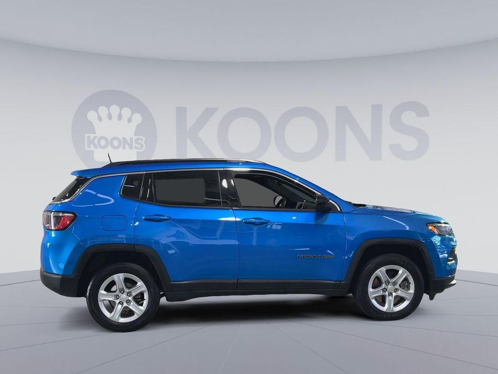 used 2023 Jeep Compass car, priced at $21,000