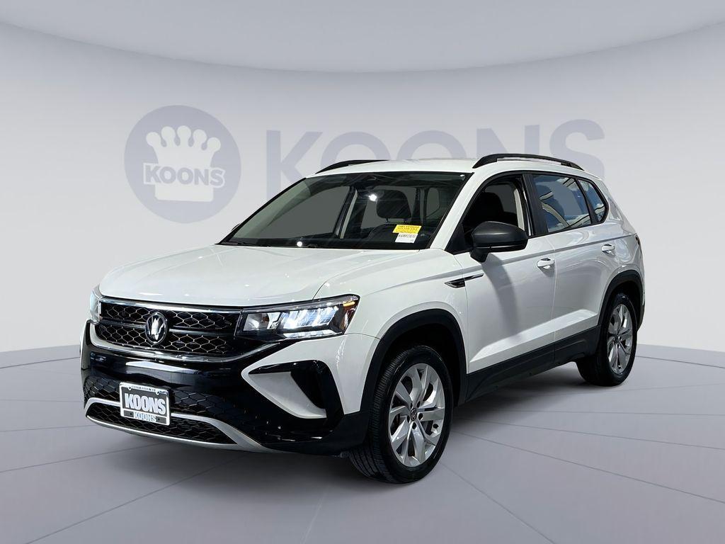 used 2023 Volkswagen Taos car, priced at $22,300