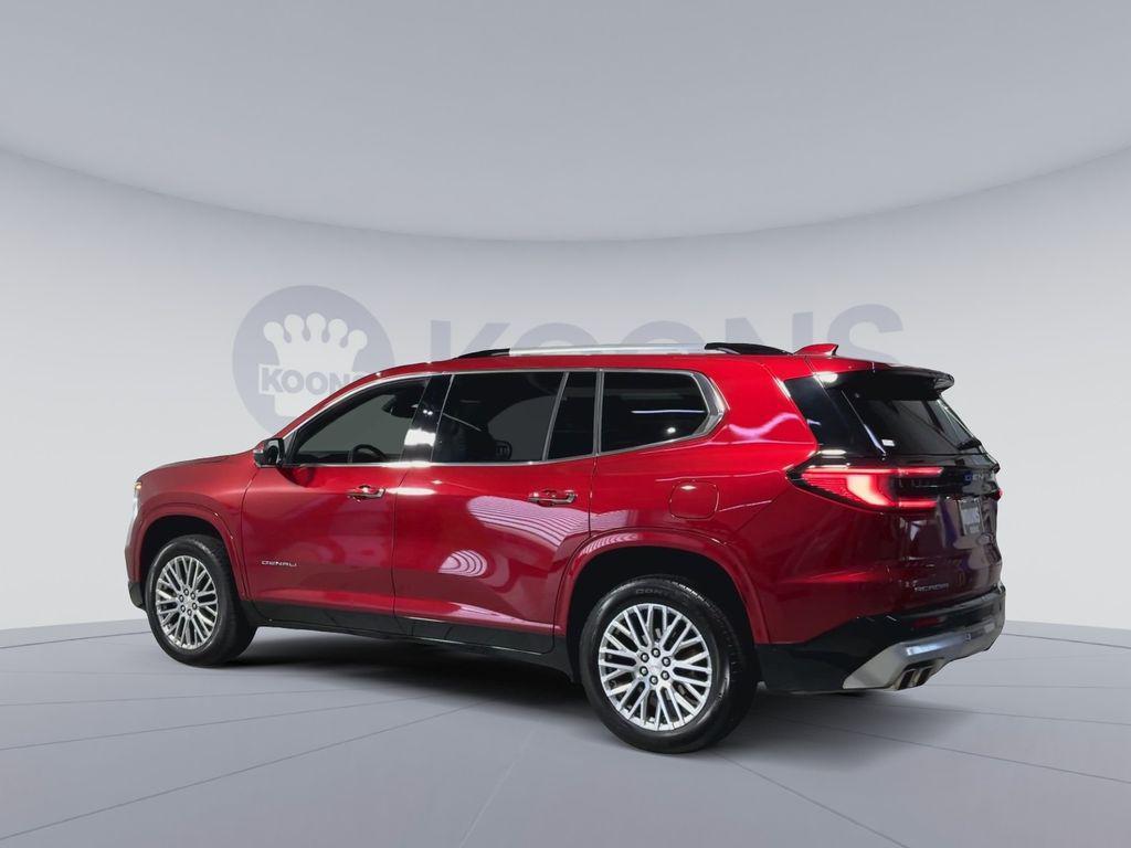 used 2025 GMC Acadia car, priced at $49,800