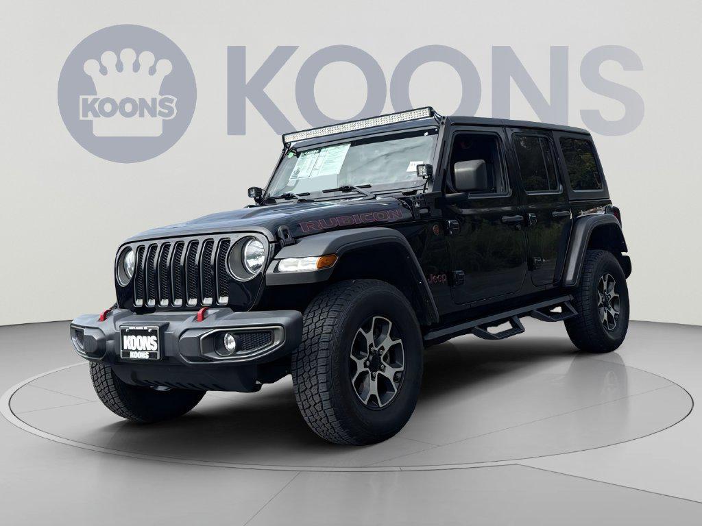 used 2022 Jeep Wrangler Unlimited car, priced at $26,100