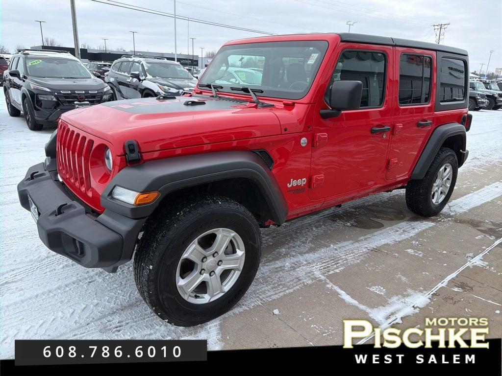 used 2019 Jeep Wrangler Unlimited car, priced at $24,589