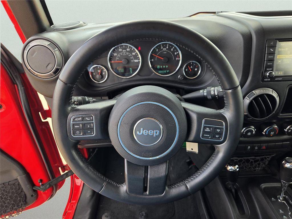 used 2017 Jeep Wrangler Unlimited car, priced at $19,234