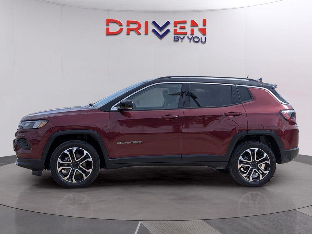 used 2022 Jeep Compass car, priced at $21,587
