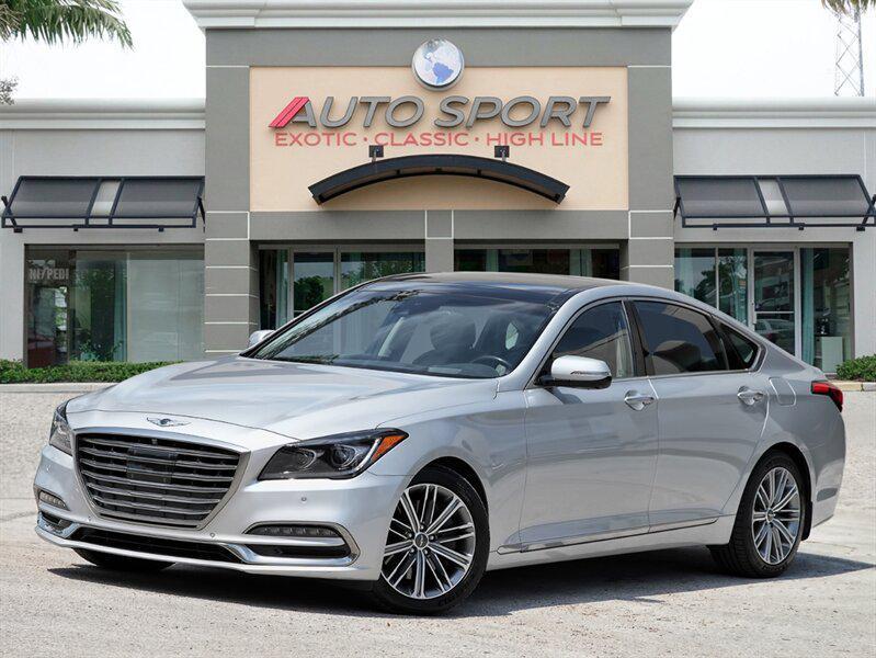 used 2018 Genesis G80 car, priced at $22,900