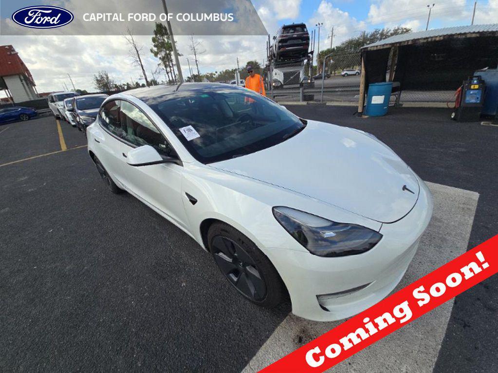 used 2023 Tesla Model 3 car, priced at $21,590