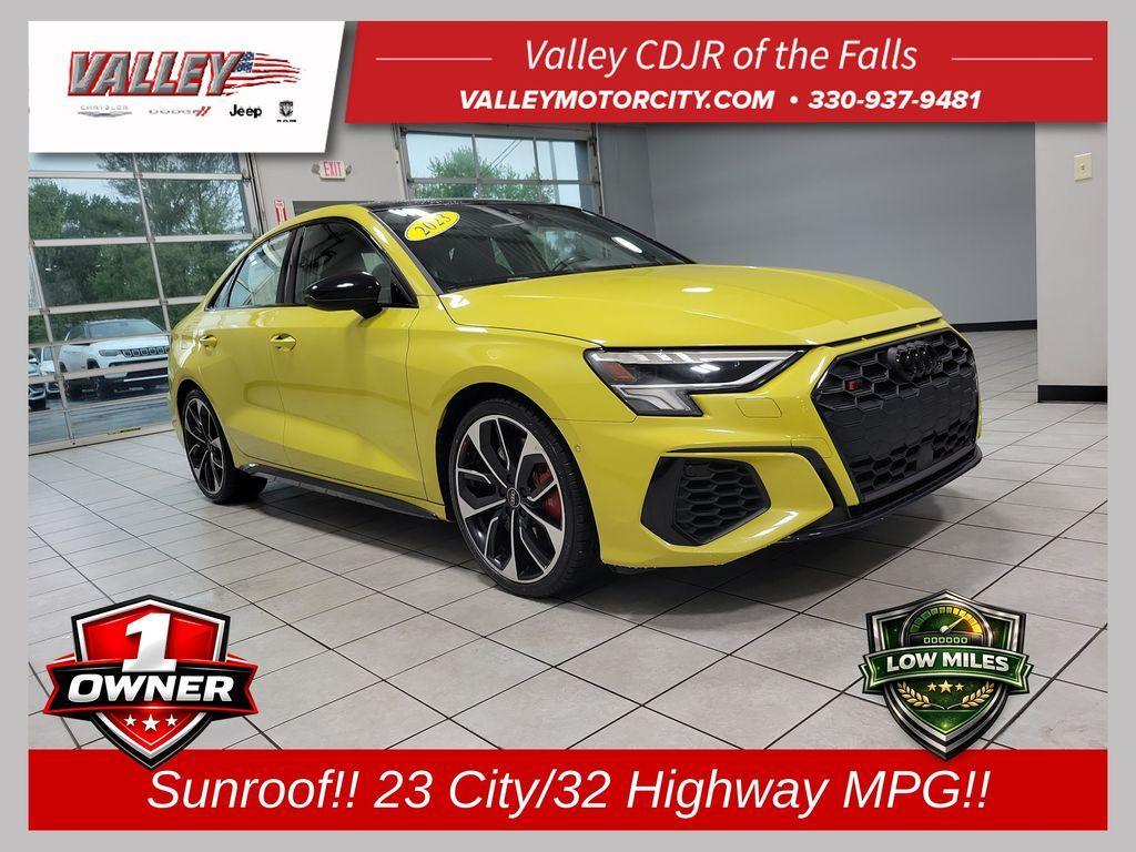 used 2023 Audi S3 car, priced at $38,427