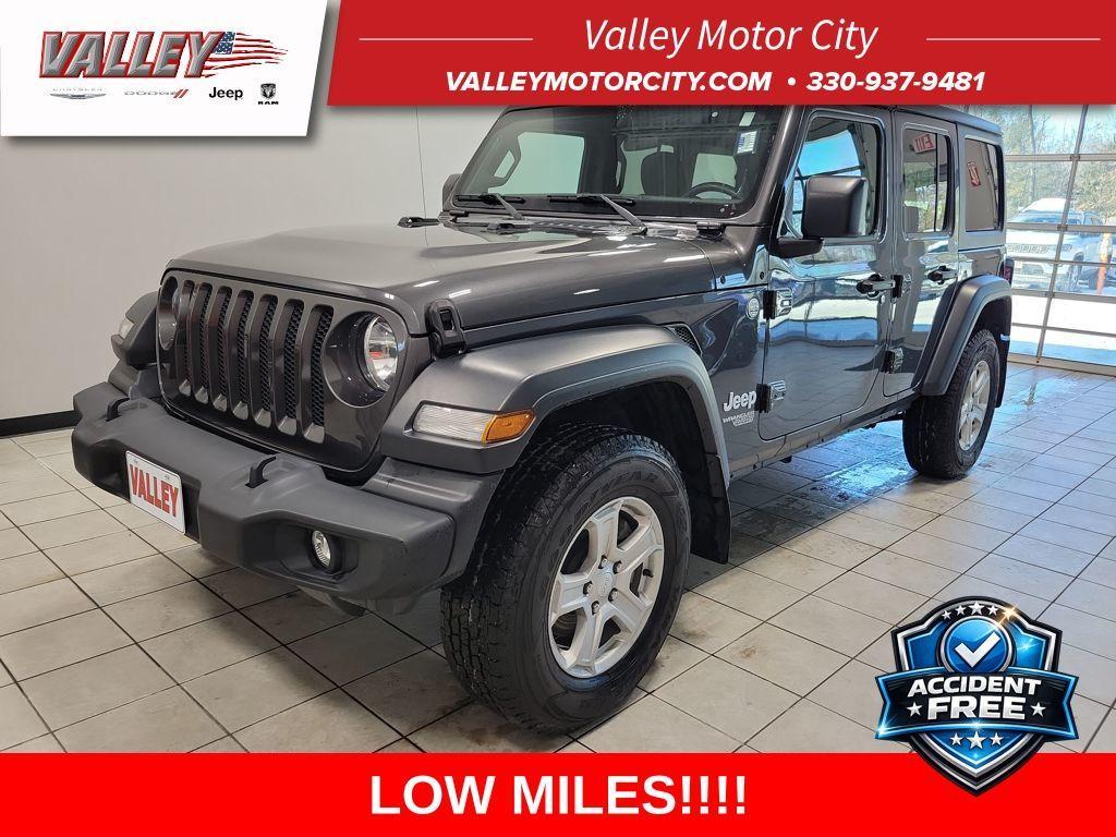 used 2021 Jeep Wrangler Unlimited car, priced at $28,807