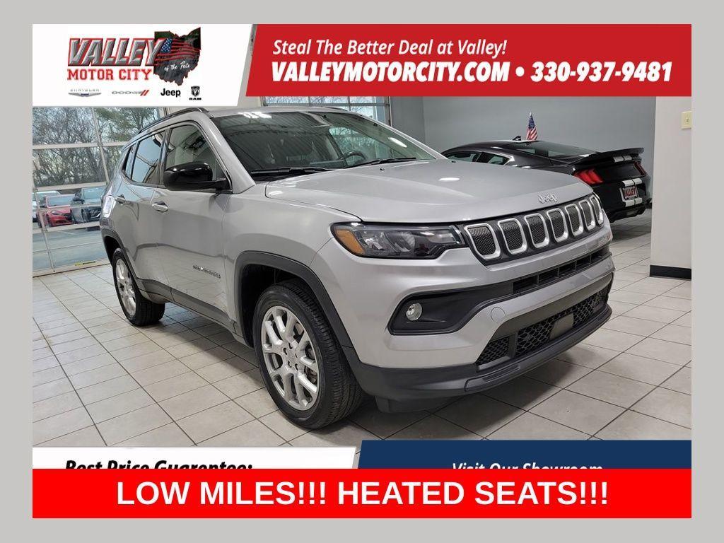 used 2022 Jeep Compass car, priced at $21,499