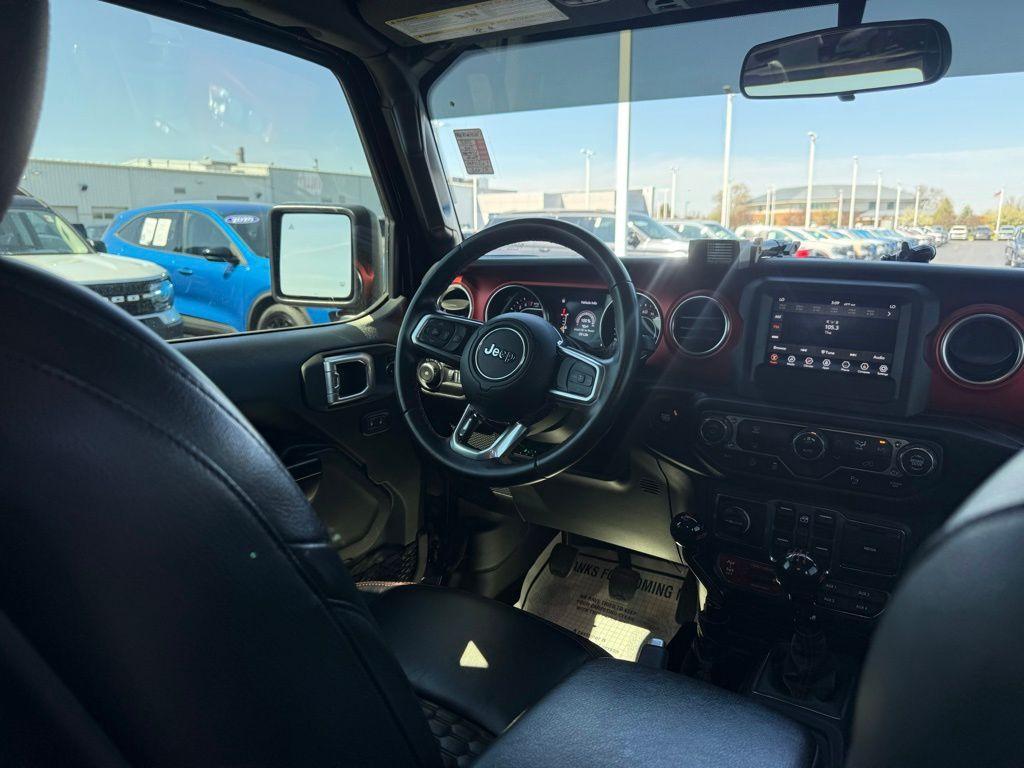 used 2020 Jeep Wrangler Unlimited car, priced at $37,500