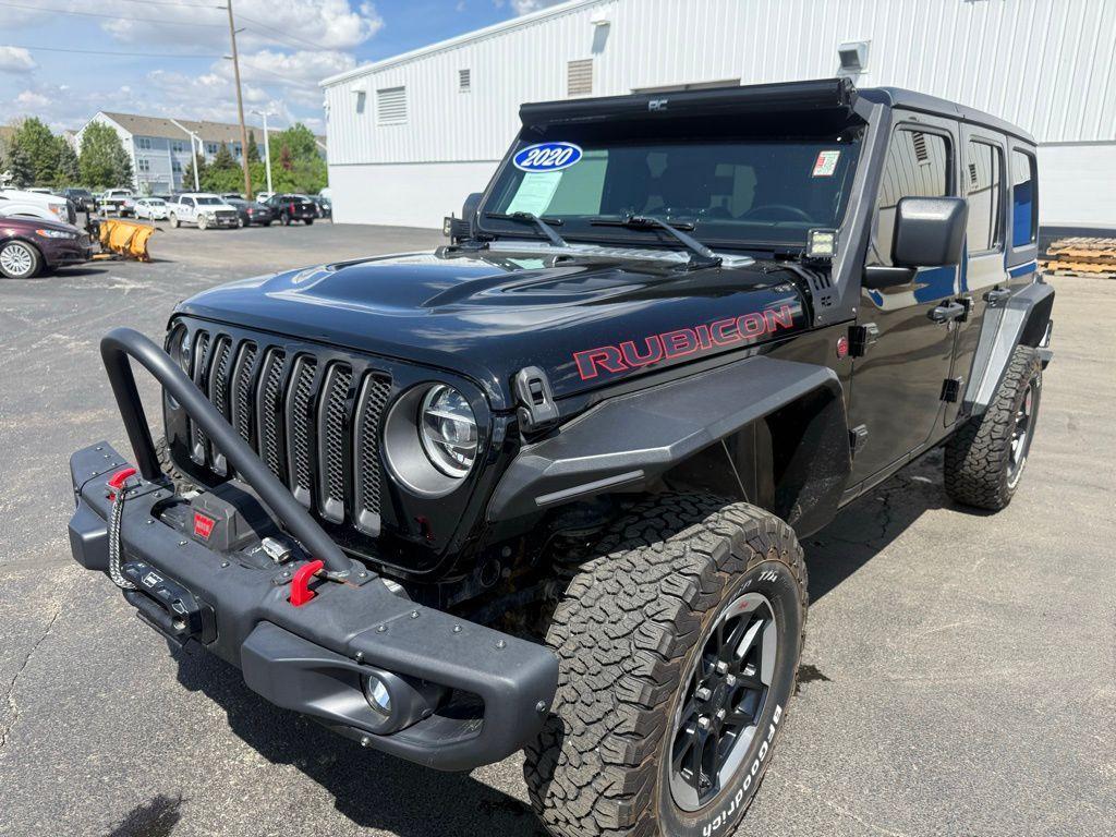 used 2020 Jeep Wrangler Unlimited car, priced at $37,500