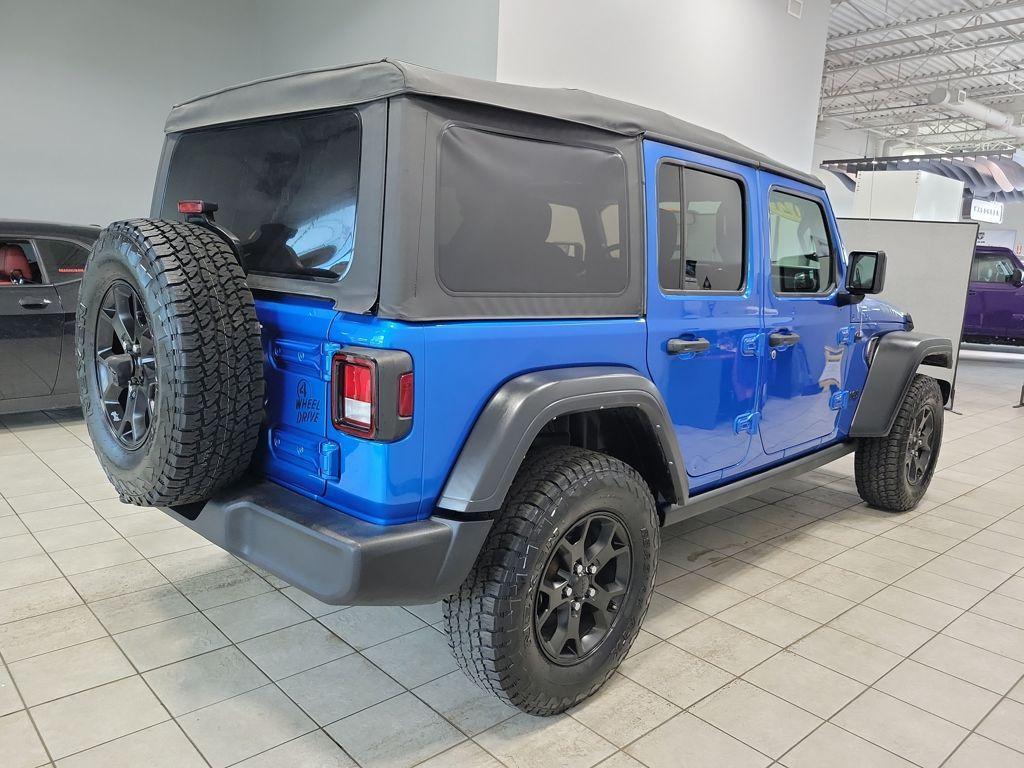 used 2021 Jeep Wrangler Unlimited car, priced at $25,167