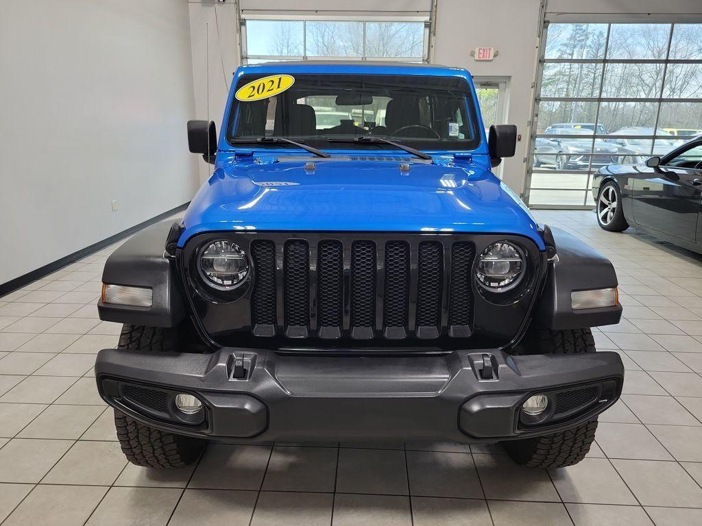 used 2021 Jeep Wrangler Unlimited car, priced at $25,167