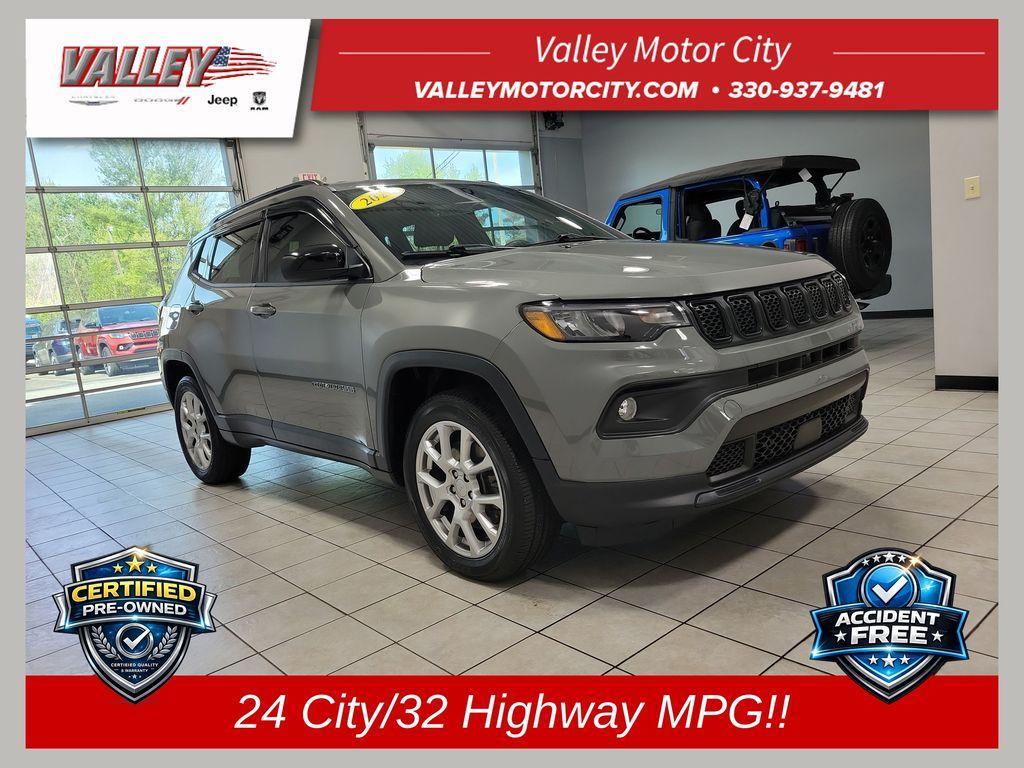 used 2023 Jeep Compass car, priced at $24,757