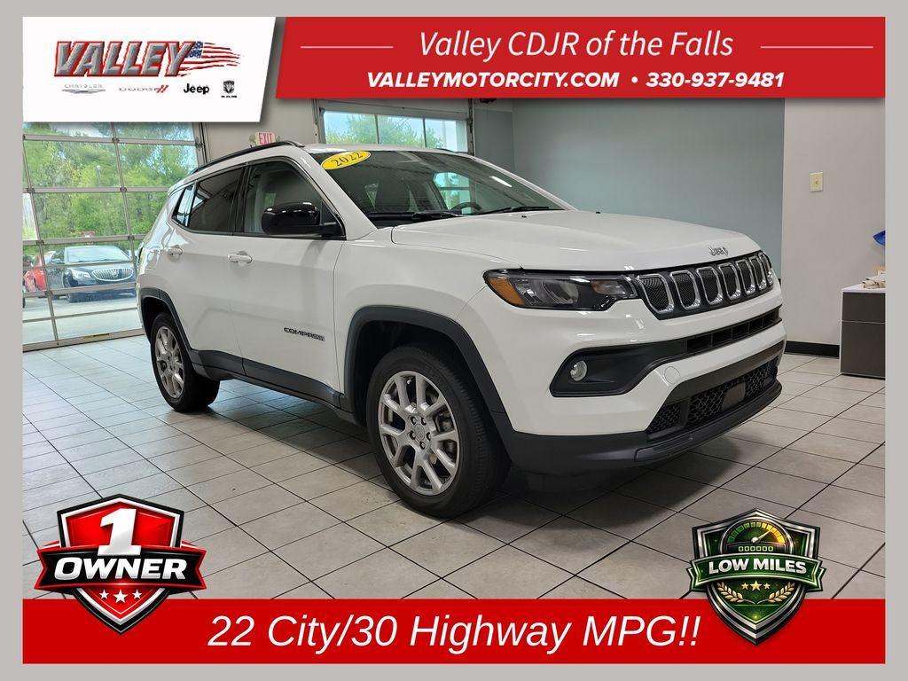 used 2022 Jeep Compass car, priced at $23,327