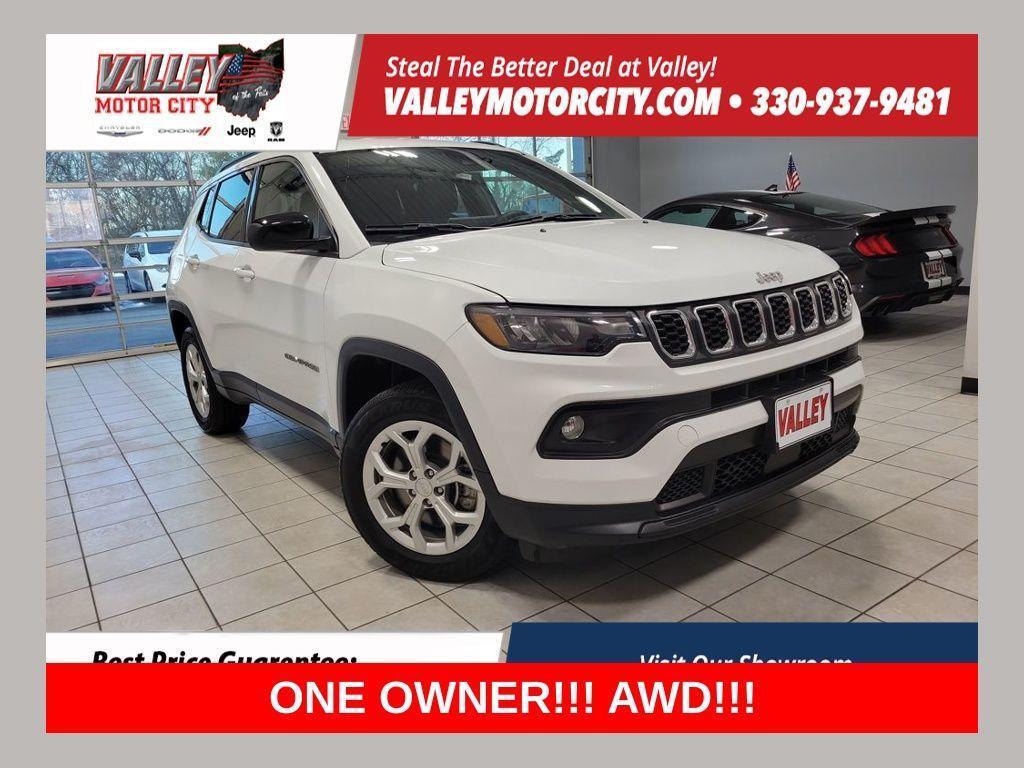 used 2024 Jeep Compass car, priced at $20,499