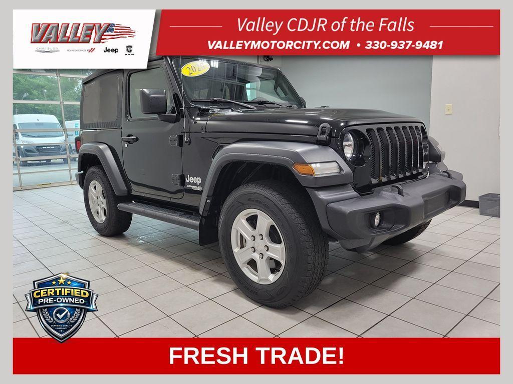 used 2020 Jeep Wrangler car, priced at $21,750